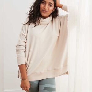 Cozy Oversized Aerie Turtleneck Sweater